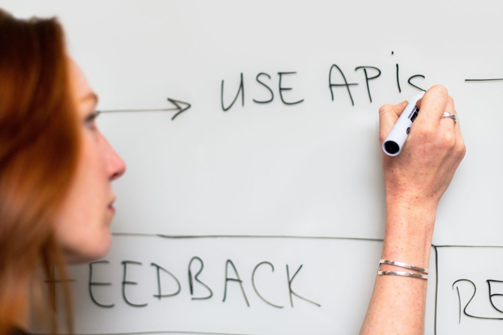 Bildschirm mit Programmcode
